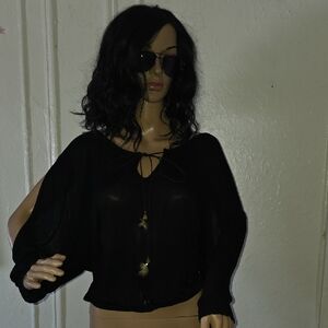 Chic Black Women's Blouse